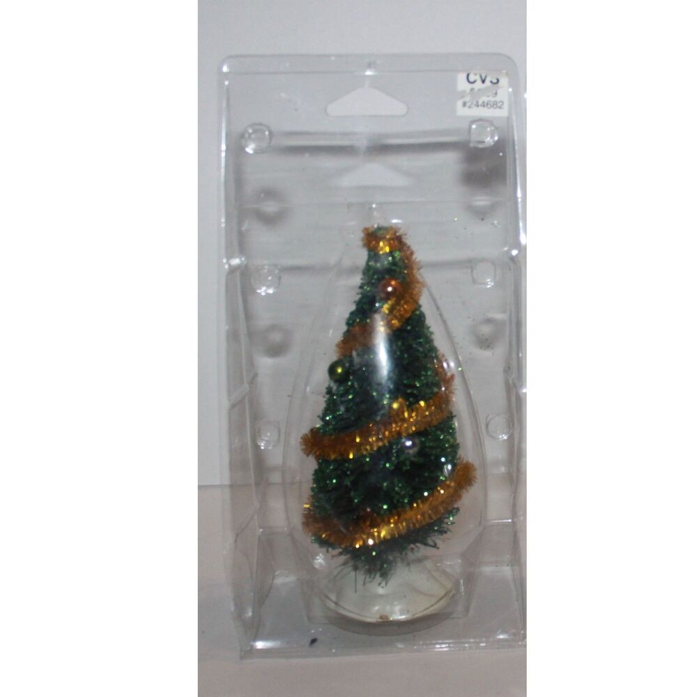Lemax 6" Decorated Sparkle Tree "NO STAR"